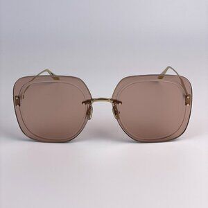 Dior ULTRADIOR SU B0E0 BRAND NEW Sunglasses Pink Gold Nude Women Square